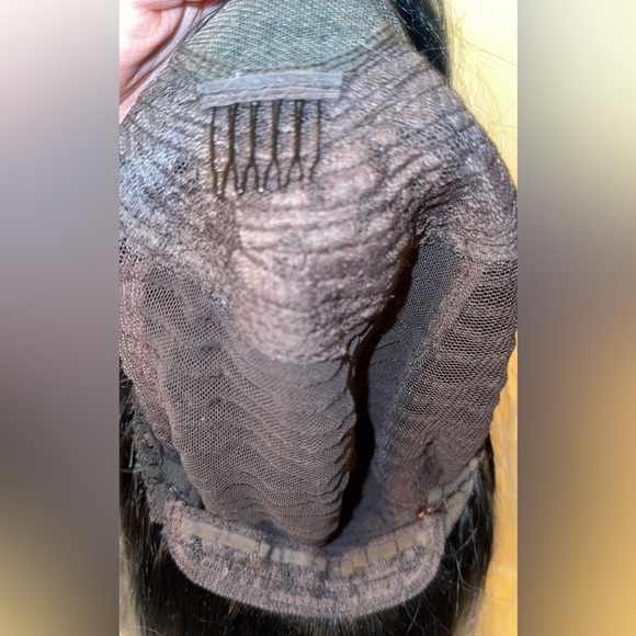 Long Wavy Ombré Gray Wig - Picture 4 of 4